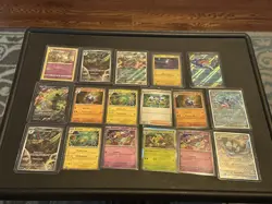 Lot Of 17 Pokemon Black Star Promo Cards 2021-2024 Wyrdeer Kingambit Grafaiai - Image 1