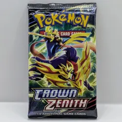 Crown Zenith Booster Pack Sealed Pokemon TCG Cards - Image 1