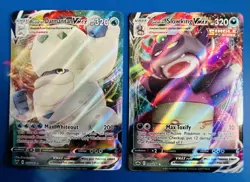 Lot of (9) 2020 Pokemon ‘VMax’ Full Art Holo TCG Cards; NM + Condition - Image 2
