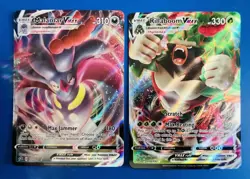 Lot of (9) 2020 Pokemon ‘VMax’ Full Art Holo TCG Cards; NM + Condition - Image 4