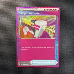 Dangerous Laser 058/064 Holo Ace Spec Pokemon Card Shrouded Fable NEAR MINT - Image 1