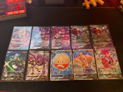 Pokemon TCG Lot of 18 Full Art V Cards& Trainer Gallery Cards Near Mint NM - Image 1