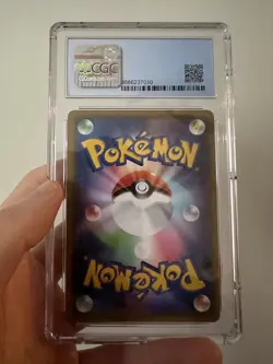 Graded Pokemon Japanese CGC 9.5 Pikachu 124/S-P PikaPika! Promo Holo Card - Image 2
