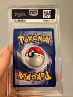 PSA 9 MINT Rocket's Hitmonchan 11/132 Gym Heroes WOTC HOLO Pokemon Card - Image 2
