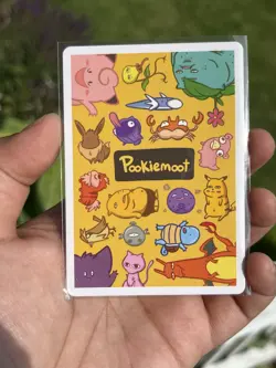 Pookiemoot Diggy #0050 Diglett Pokemon Card Fan Art - Image 2