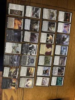 White Card Lot MTG Magic The Gathering Deck Building/Commander Cards - Image 2