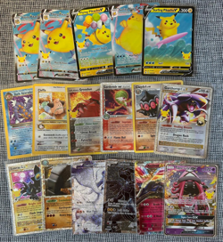 Pokemon 17 Card Foil Celebrations Lot Flying Surfing Pikachu Gardevoir Cleffa NM - Image 1