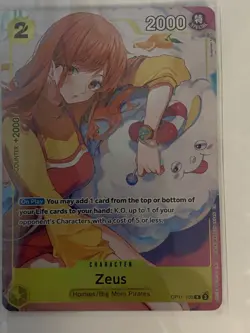 One Piece TCG Playmat Bandai Card Games Fest 24-25 Edition W/ Nami & Zeus Promo - Image 2