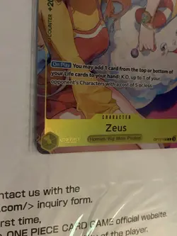 One Piece TCG Playmat Bandai Card Games Fest 24-25 Edition W/ Nami & Zeus Promo - Image 3