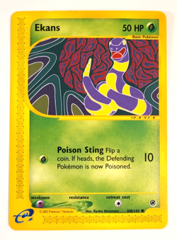 Near Mint - Ekans Expedition - 108/165 - Vintage Wotc era E-Reader Pokemon Card - Image 1