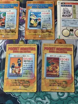 Pokemon Lot 8 Japanese Vending Card Bandai Pocket Monsters Stickers Collection - Image 5