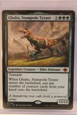 MTG Ghalta, Stampede Tyrant Lost Caverns of Ixalan LCI Mythic NM - Image 1