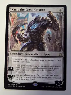 Karn, the Great Creator War of the Spark Regular - Image 1