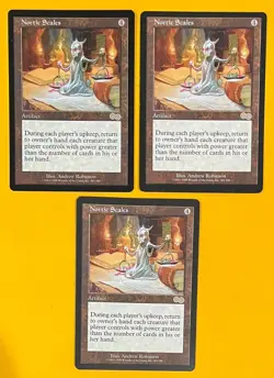MTG NOETIC SCALES (x3) Urza's Saga (OldManMTG 011-231) - Image 1