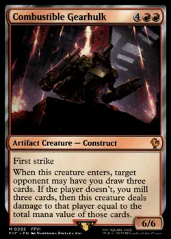 Commander: FINAL FANTASY #292 Combustible Gearhulk - Image 1