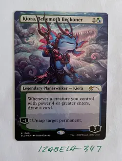 MTG Kiora, Behemoth Beckoner - RAINBOW FOIL - Secret Lair #1700 NM/M Unplayed - Image 1