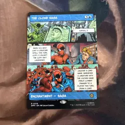 The Clone Saga (Borderless) Marvel's Spider-Man NM MTG Non foil - Image 1