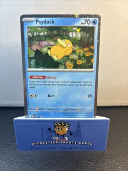 Pokemon TCG Mega Evolutions Psyduck 3 Pack Blister Promo - Image 1
