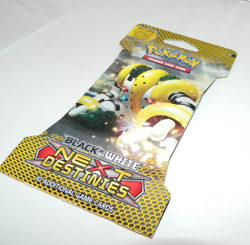 Mint Rare Pokemon Sleeved Sealed Booster Pack NEXT DESTINIES B&W Regigigas art - Image 1