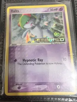Ralts Kirlia Gardevoir Ex Emerald Reverse Holo Stamped Pokemon 2005 TCG - Image 2