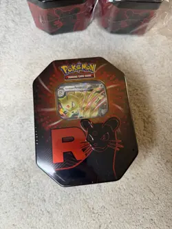 Pokemon TCG: Destined Rivals | Team Rocket Tin | Set of 3 | New & Sealed ✅ - Image 5