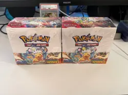 TWO Pokemon TCG Surging Sparks Booster Boxes English New Factory Sealed PIKACHU! - Image 1