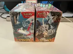 TWO Pokemon TCG Surging Sparks Booster Boxes English New Factory Sealed PIKACHU! - Image 3