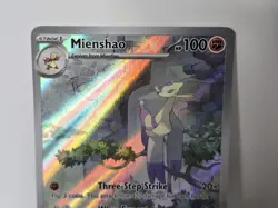 Pokemon Mienshao Illustration Rare Paradox Rift 200/182 NM - Image 2