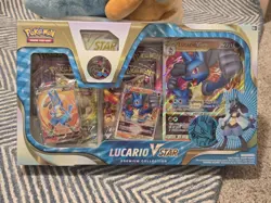 🔥 Pokemon TCG: Lucario VSTAR Premium Collection Factory Sealed Box - NEW! WOW!! - Image 1