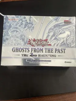 Yugioh GHOSTS FROM THE PAST The 2nd Haunting Mini Box 1st Edition 4 Packs SEALED - Image 1