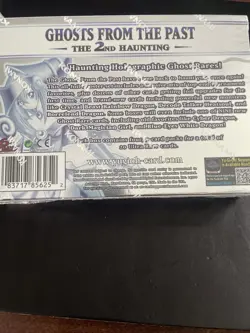 Yugioh GHOSTS FROM THE PAST The 2nd Haunting Mini Box 1st Edition 4 Packs SEALED - Image 4