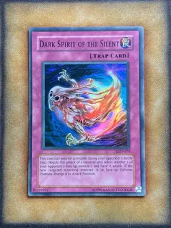 Yugioh Dark Spirit of the Silent LON-079 Super Rare LP - Image 1