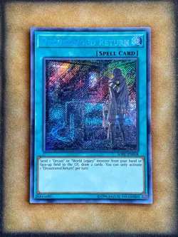 Yugioh Orcustrated Return SOFU-EN058 Secret Rare NM - Image 1