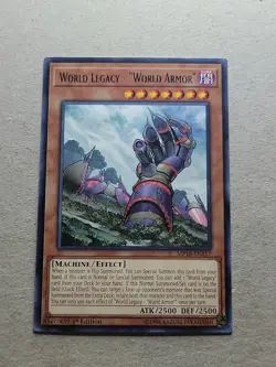 World Legacy - "World Armor" - MP18-EN117 - Rare - 1st Edition - YuGiOh-LP - Image 1