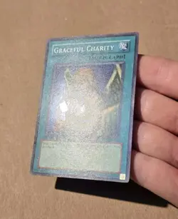 Yugioh Graceful Charity SDP-040 Starter Deck Pegasus 1st Edition Super Rare LP - Image 4