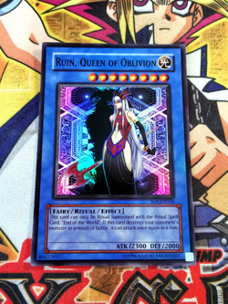 Ruin, Queen of Oblivion soi-en034 Unltd Ed (NM/VLP) Super Rare Yu-Gi-Oh! - Image 1