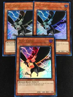 Yugioh D.D. Crow DUDE-EN027 1ST ULTRA x3 (NM) - Image 1