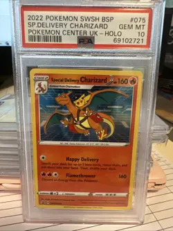 Special Delivery Charizard SWSH075 SWSH: Sword & Shield Promo Cards Holo - Image 1