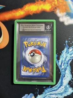 BGS 7.5 Celebi 100/100 Gold Star Pokemon Card EX Crystal Guardians NEAR MINT+ - Image 2