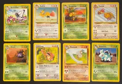 Pokemon TCG - Jungle (1999) Complete Common + Uncommon (32 Cards) LP/NM - Image 2