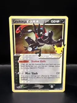Pokemon Card Celebrations Holographic Promo Greninja SWSH144 - Image 1