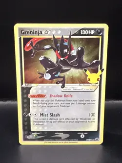 Pokemon Card Celebrations Holographic Promo Greninja SWSH144 - Image 2