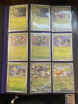 Pokemon Scarlet and Violet Paldean Fates Partial Master Set 265 Cards - Image 1
