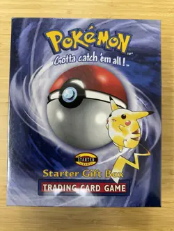 Original 1999 Pokemon Trading Card Game Starter Gift Box SEALED - Image 1