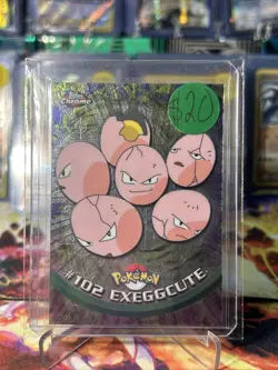 Exeggcute Card Foil Topps Chrome 2000 TV #102 ✨🔥SHIPS FAST💨RARE💎 - Image 1
