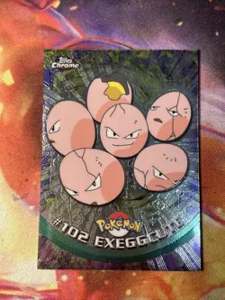 Exeggcute Card Foil Topps Chrome 2000 TV #102 ✨🔥SHIPS FAST💨RARE💎 - Image 2