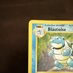 Pokemon Blastoise Base Set Holo Rare Card 2/102 Unlimited LP - Image 2