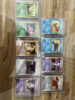 Pokemon TCG Japanese Vending Series Collection. 9 Cards Mint Condition Mewtwo - Image 1