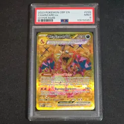 PSA 9 Charizard ex #228 SV Obsidian Flames Hyper Rare 2023 Pokemon Card - Image 1