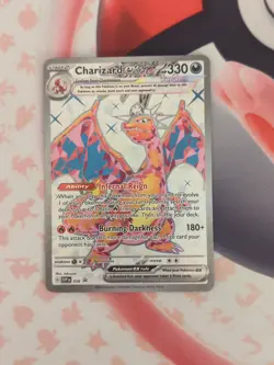 Charizard ex SVP 056 Pokemon Scarlet Violet Promo Full Art Card NM - Image 1